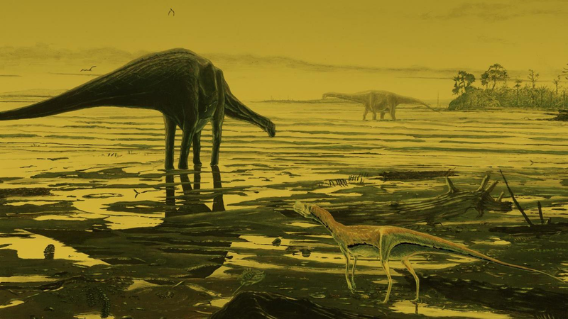 Among his many research interests, Steve Brusatte has studied the footprints left by dinosaurs on Scotland’s Isle of Skye, the site of a former Jurassic-era lagoon.